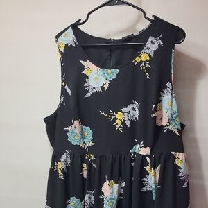 TORRID Floral Sleeveless Dress